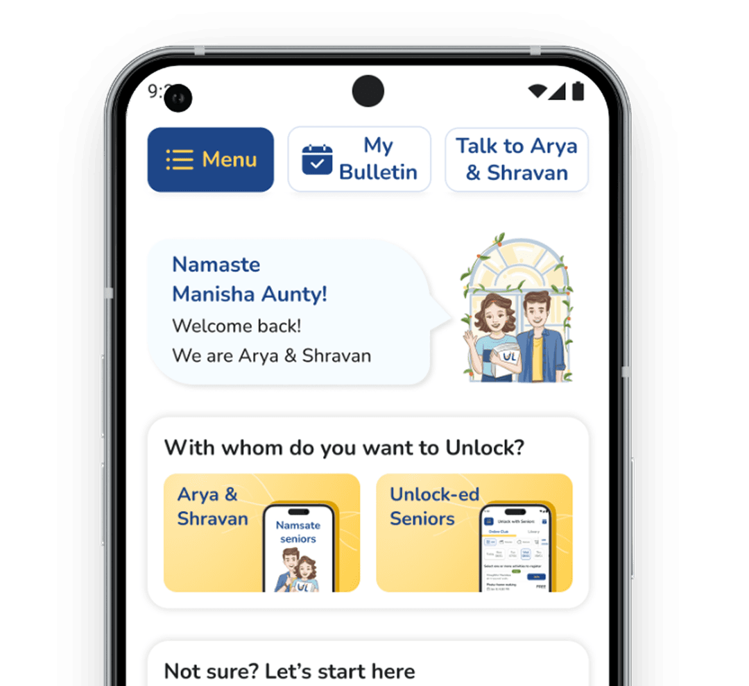 Mobile app screenshot